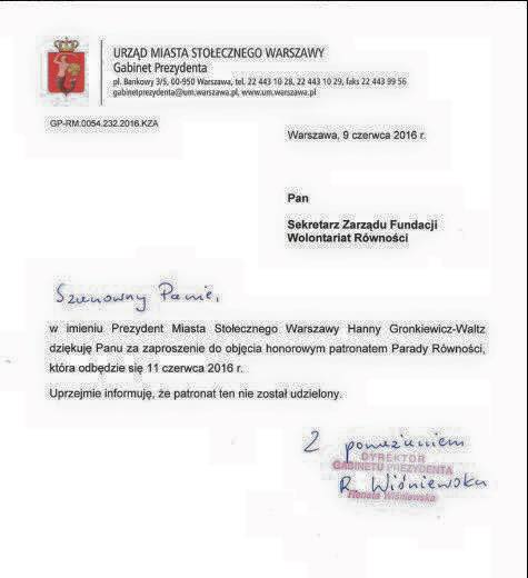 parada rownosci