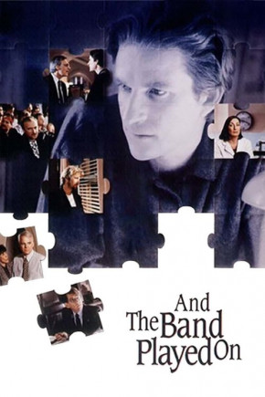 Plakat filmu A orkiestra grała dalej (1993)