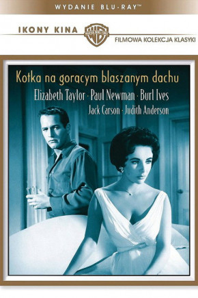 Plakat filmu Kotka na gorącym, blaszanym dachu (1958)