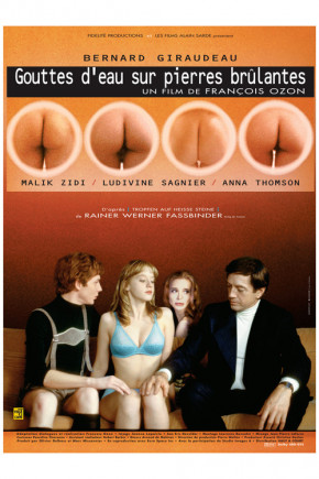 Plakat filmu Krople wody na rozpalonych kamieniach (2000)