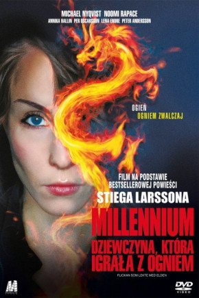 Plakat filmu Millennium: Dziewczyna, która igrała z ogniem (2009)