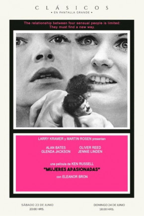 Plakat filmu Zakochane kobiety (1969)