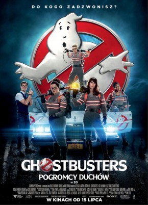 Plakat filmu Ghostbusters. Pogromcy duchów (2016)