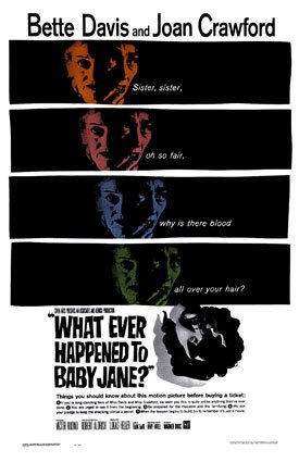 Plakat filmu Co się zdarzyło Baby Jane? (1962)