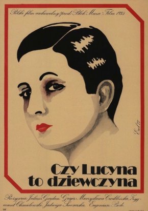 Plakat filmu Czy Lucyna to dziewczyna? (1934)