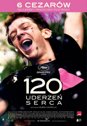 Plakat filmu 120 uderzeń serca (2017)