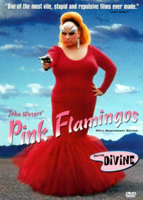 Plakat filmu Różowe Flamingi (1972)
