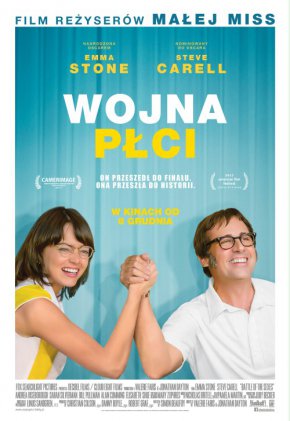 Plakat filmu Wojna płci (2017)