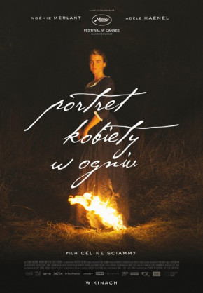 Plakat filmu Portret kobiety w ogniu (2019)