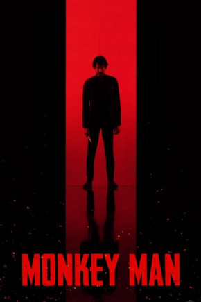 Plakat filmu Monkey Man (2024)