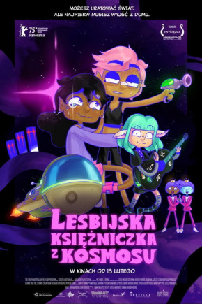 Plakat filmu Lesbijska księżniczka z kosmosu (2025)
